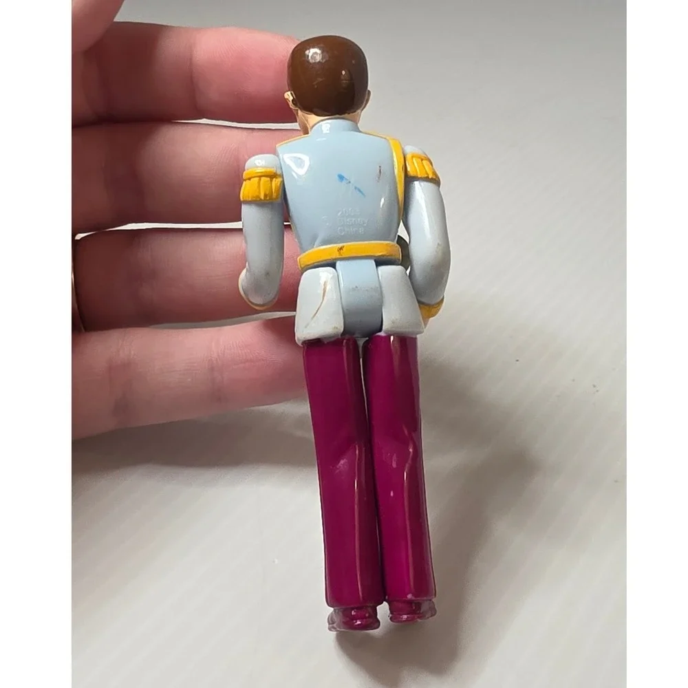 Disney‎ Prince Charming Figure 4in Blue/Maroon Fair 2003 Cinderella